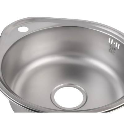 Будкрам купить Кухонная мойка Lidz 4843 0,6 мм Micro Decor (LIDZ4843MDEC06) Кухонная мойка Lidz 4843 0,6 мм Micro Decor (LIDZ4843MDEC06) 8