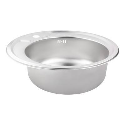 Будкрам купити Кухонне миття Lidz 490-A 0,6 мм Micro Decor (LIDZ490AMDEC06) Кухонне миття Lidz 490-A 0,6 мм Micro Decor (LIDZ490AMDEC06) 6