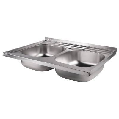 Будкрам купити Кухонна мийка з двома чашами Lidz 6080 0,8 мм Decor (LIDZ6080DEC08) Кухонна мийка з двома чашами Lidz 6080 0,8 мм Decor (LIDZ6080DEC08) 6