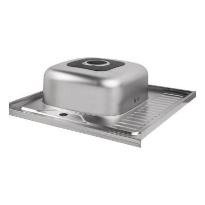 Будкрам купити Кухонна мийка Lidz 6060-L 0,8 мм Decor (LIDZ6060LDEC08) Кухонна мийка Lidz 6060-L 0,8 мм Decor (LIDZ6060LDEC08) 7