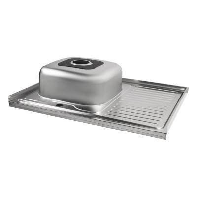 Будкрам купити Кухонна мийка Lidz 6080-L 0,8 мм Decor (LIDZ6080LDEC08) Кухонна мийка Lidz 6080-L 0,8 мм Decor (LIDZ6080LDEC08) 7