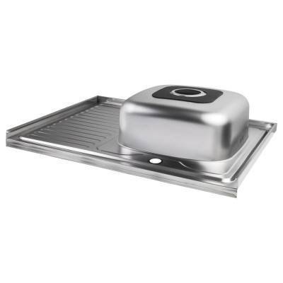 Будкрам купити Кухонна мийка Lidz 6080-R 0,8 мм Decor (LIDZ6080RDEC08) Кухонна мийка Lidz 6080-R 0,8 мм Decor (LIDZ6080RDEC08) 6