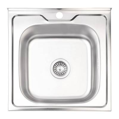 Будкрам купить Кухонная мойка Lidz 5050 0,6 мм Polish (LIDZ5050POL06)