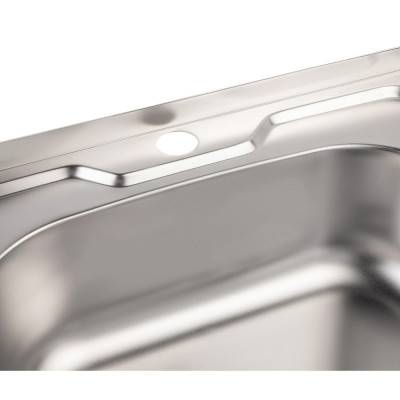 Будкрам купити Кухонна мийка Lidz 5050 0,6 мм Polish (LIDZ5050POL06) Кухонна мийка Lidz 5050 0,6 мм Polish (LIDZ5050POL06) 8