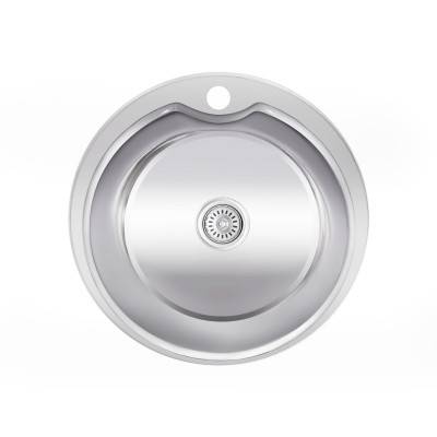 Будкрам купить Кухонная мойка Lidz 510-D Polish 0,6 мм (LIDZ510POL06)