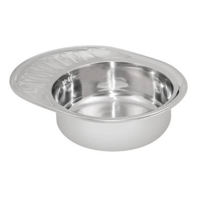 Будкрам купити Кухонна мийка Lidz 5745 0,6 мм Polish (LIDZ5745POL06) Кухонна мийка Lidz 5745 0,6 мм Polish (LIDZ5745POL06) 6