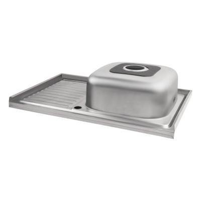 Будкрам купити Кухонна мийка Lidz 5080-R 0,8 мм Polish (LIDZ5080RPOL06) Кухонна мийка Lidz 5080-R 0,8 мм Polish (LIDZ5080RPOL06) 7