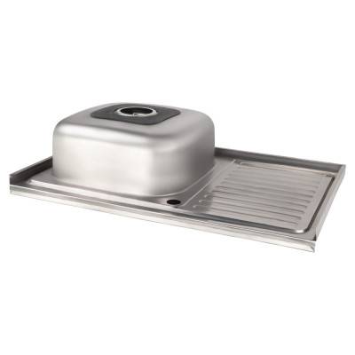 Будкрам купити Кухонна мийка Lidz 5080-L 0,8 мм Polish (LIDZ5080LPOL08) Кухонна мийка Lidz 5080-L 0,8 мм Polish (LIDZ5080LPOL08) 7