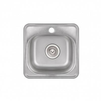 Будкрам купить Кухонная мойка Lidz 3838 0,6 мм Satin (LIDZ3838POL06)