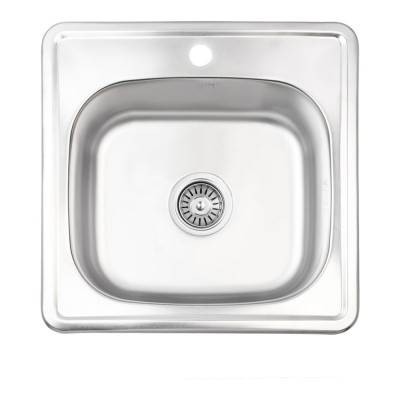 Будкрам купить Кухонная мойка Lidz 4848 0,6 мм Satin (LIDZ4848SAT06)