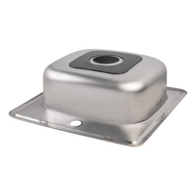 Будкрам купити Кухонна мийка Lidz 4848 0,6 мм Satin (LIDZ4848SAT06) Кухонна мийка Lidz 4848 0,6 мм Satin (LIDZ4848SAT06) 7