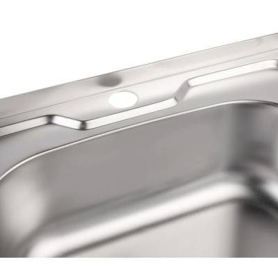 Будкрам купити Кухонна мийка Lidz 5050 0,6 мм Satin (LIDZ5050SAT06) Кухонна мийка Lidz 5050 0,6 мм Satin (LIDZ5050SAT06) 8