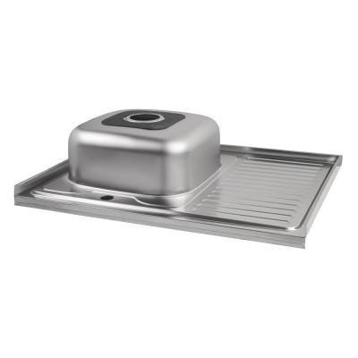 Будкрам купити Кухонне миття Lidz 6080-L 0,8 мм Satin (LIDZ6080LSAT8) Кухонне миття Lidz 6080-L 0,8 мм Satin (LIDZ6080LSAT8) 7