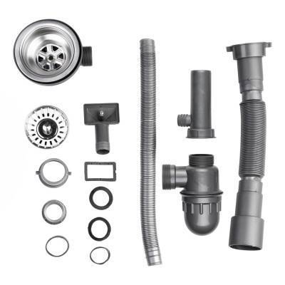 Будкрам купити Кухонна мийка Lidz 5080-R 0,8мм Satin (LIDZ5080RSAT8) Кухонна мийка Lidz 5080-R 0,8мм Satin (LIDZ5080RSAT8) 9