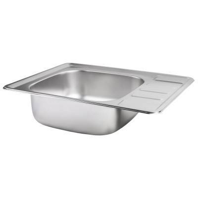 Будкрам купити Кухонна мийка Lidz 6350 0,8 мм Satin (LIDZ6350SAT8) Кухонна мийка Lidz 6350 0,8 мм Satin (LIDZ6350SAT8) 5