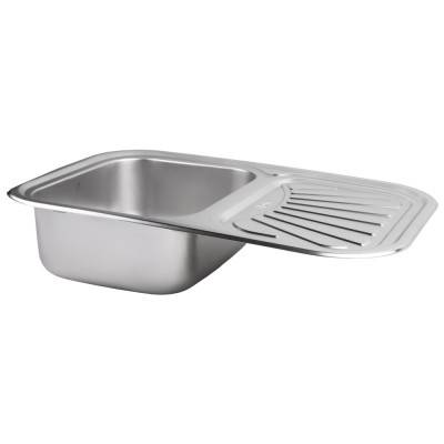 Будкрам купити Кухонна мийка Lidz 7549 0,8 мм Satin (LIDZ7549SAT8) Кухонна мийка Lidz 7549 0,8 мм Satin (LIDZ7549SAT8) 5