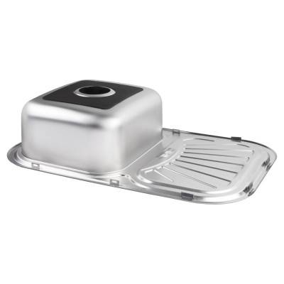 Будкрам купити Кухонна мийка Lidz 7549 0,8 мм Satin (LIDZ7549SAT8) Кухонна мийка Lidz 7549 0,8 мм Satin (LIDZ7549SAT8) 6