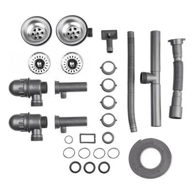 Будкрам купити Кухонна мийка з двома чашами Lidz 7948 0,8 мм Satin (LIDZ7948SAT8) Кухонна мийка з двома чашами Lidz 7948 0,8 мм Satin (LIDZ7948SAT8) 8