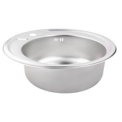 Будкрам купити Кухонне миття Lidz 490-A 0,8 мм Micro Decor (LIDZ490AMICDEC) Кухонне миття Lidz 490-A 0,8 мм Micro Decor (LIDZ490AMICDEC) 6