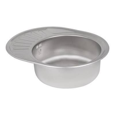 Будкрам купити Кухонна мийка Lidz 5745 0,8 мм Micro Decor (LIDZ5745MDEC) Кухонна мийка Lidz 5745 0,8 мм Micro Decor (LIDZ5745MDEC) 6