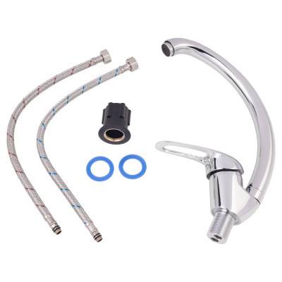 Будкрам купить Смеситель для кухни Lidz (CRM) Cosmos 80 008F-3 Смеситель для кухни Lidz (CRM) Cosmos 80 008F-3 8