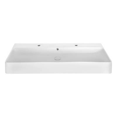 Будкрам купити Раковина Qtap Nando 1100х420х135 White з донним клапаном QT1211K428W Раковина Qtap Nando 1100х420х135 White з донним клапаном QT1211K428W 5