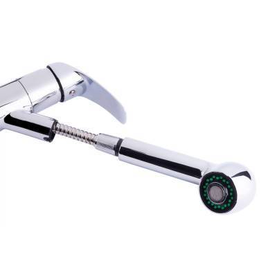 Будкрам купить Смеситель для кухни Lidz (CRM) Mars 81 011 с выдвижным изливом Смеситель для кухни Lidz (CRM) Mars 81 011 с выдвижным изливом 6