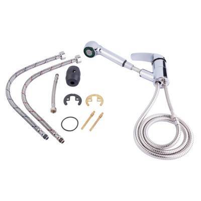 Будкрам купить Смеситель для кухни Lidz (CRM) Mars 81 011 с выдвижным изливом Смеситель для кухни Lidz (CRM) Mars 81 011 с выдвижным изливом 8