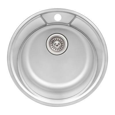 Будкрам купить Кухонная мойка Qtap D490 0,8 мм Satin (QTD490SAT08)