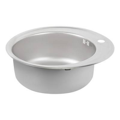 Будкрам купить Кухонная мойка Qtap D510 0,8 мм Satin (QTD510SAT08) Кухонная мойка Qtap D510 0,8 мм Satin (QTD510SAT08) 6