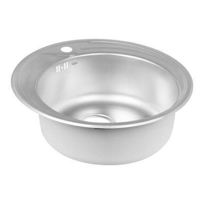 Будкрам купить Кухонная мойка Qtap D510 0,8 мм Micro Decor (QTD510MICDEC08) Кухонная мойка Qtap D510 0,8 мм Micro Decor (QTD510MICDEC08) 6