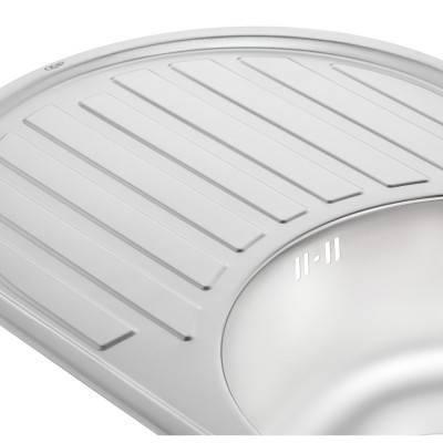 Будкрам купить Кухонная мойка Qtap 7750 0,8 мм Satin (QT7750SAT08) Кухонная мойка Qtap 7750 0,8 мм Satin (QT7750SAT08) 8