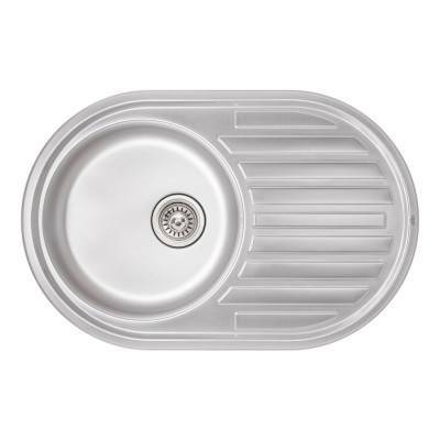 Будкрам купить Кухонная мойка Qtap 7750 0,8 мм Micro Decor (QT7750MICDEC08)