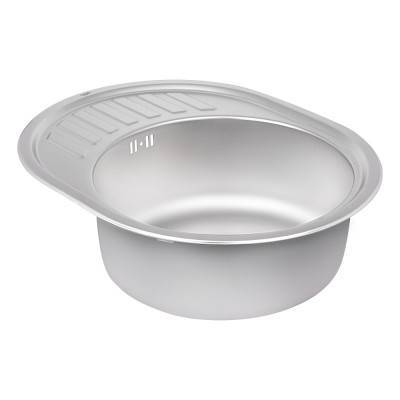 Будкрам купить Кухонная мойка Qtap 5745 0,8 мм Satin (QT5745SAT08) Кухонная мойка Qtap 5745 0,8 мм Satin (QT5745SAT08) 6