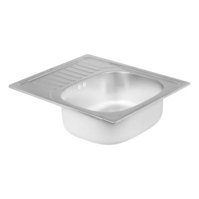 Будкрам купить Кухонная мойка Qtap 5848 0,8 мм Satin (QT5848SAT08) Кухонная мойка Qtap 5848 0,8 мм Satin (QT5848SAT08) 6