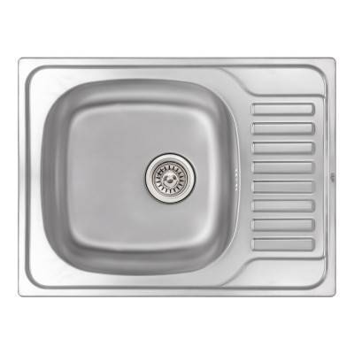 Будкрам купить Кухонная мойка Qtap 6550 0,8 мм Micro Decor (QT6550MICDEC08)