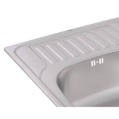 Будкрам купить Кухонная мойка Qtap 6550 0,8 мм Micro Decor (QT6550MICDEC08) Кухонная мойка Qtap 6550 0,8 мм Micro Decor (QT6550MICDEC08) 8