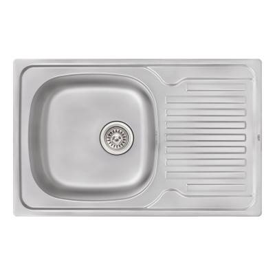 Будкрам купить Кухонная мойка Qtap 7850 0,8 мм Satin (QT7850SAT08)