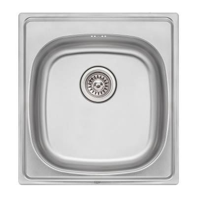 Будкрам купить Кухонная мойка Qtap 5047 0,8 мм Satin (QT5047SAT08)