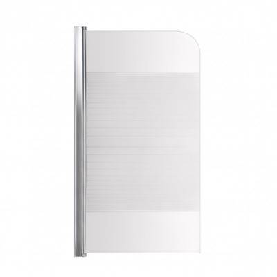 Будкрам купити Штора на ванну Lidz Brama SS80x150L.CRM.L скло Linie 6 мм, ліва