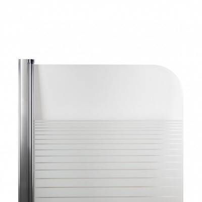 Будкрам купити Штора на ванну Lidz Brama SS80x150L.CRM.L скло Linie 6 мм, ліва Штора на ванну Lidz Brama SS80x150L.CRM.L скло Linie 6 мм, ліва 5