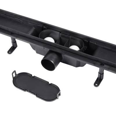 Будкрам купить Трап Qtap Dry FF304-600MBLA линейный с сухим затвором и нержавеющей решеткой 600х73 Трап Qtap Dry FF304-600MBLA линейный с сухим затвором и нержавеющей решеткой 600х73 7