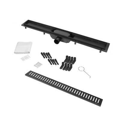 Будкрам купить Трап Qtap Dry FF304-600MBLA линейный с сухим затвором и нержавеющей решеткой 600х73 Трап Qtap Dry FF304-600MBLA линейный с сухим затвором и нержавеющей решеткой 600х73 8