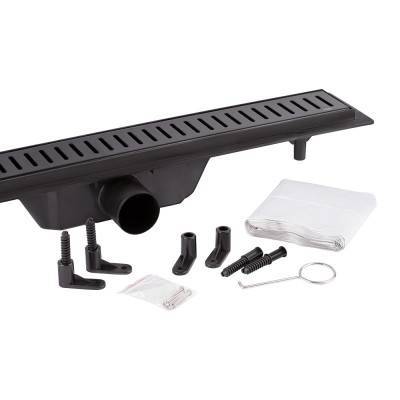 Будкрам купить Трап Qtap Dry FF304-900MBLA линейный с сухим затвором и нержавеющей решеткой 900х73 Трап Qtap Dry FF304-900MBLA линейный с сухим затвором и нержавеющей решеткой 900х73 8