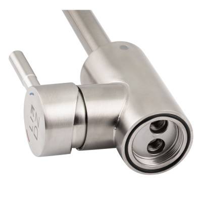 Будкрам купити Змішувач для кухні Lidz (NKS) 12 32 015F-4 з рефлекторним виливом Змішувач для кухні Lidz (NKS) 12 32 015F-4 з рефлекторним виливом 8