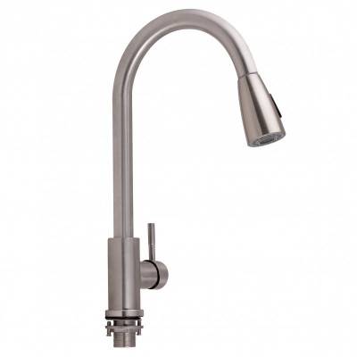 Будкрам купить Смеситель для кухни Lidz (NKS) 12 32 015FL-8 с выдвижным изливом