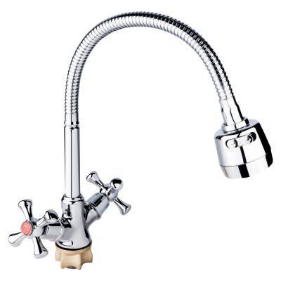 Будкрам купити Змішувач для кухні Lidz (CRM) 75 21 271F-4 з рефлекторним виливом