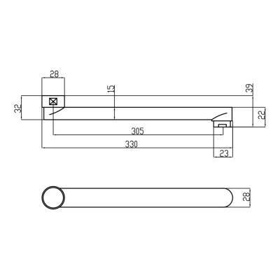 Будкрам купити Вилив для ванни Lidz (CRM) 54 02 330 00 Вилив для ванни Lidz (CRM) 54 02 330 00 4