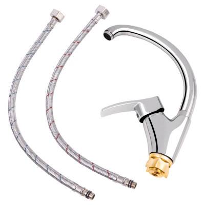 Будкрам купити Змішувач для кухні Lidz (CRM) 41 86 007F-3 Змішувач для кухні Lidz (CRM) 41 86 007F-3 7