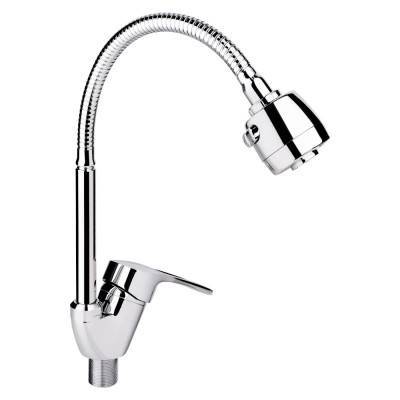 Будкрам купити Змішувач для кухні Lidz (CRM) 44 80 008F-4 з рефлекторним виливом